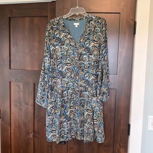 Garnet hill drop waist dress